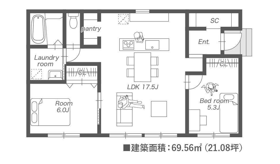 新築プラン01間取